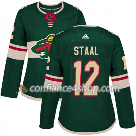 Adidas Maillot de Hockey Minnesota Wild Eric Staal 12 2017-2018 Vert Authentic - Femme Adidas Maillot de Hockey Minnesota Wild Eric Staal 12 2017-2018 Vert Authentic - Femme